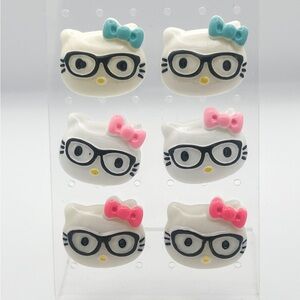 Cute Hello Kitty Earrings (CHOOSE COLOR)